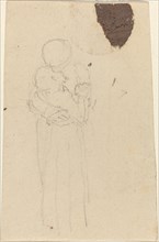 Two Figures Embracing, late 18th or early 19th century. Creator: John Flaxman.