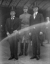Japanese Mission To U.S. - Ishii, Harts, Lansing, 1917. Creator: Harris & Ewing.