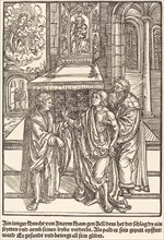 Ain iunger Khnacht von Znaym ..., c. 1503. Creator: Master of the Legend Scenes.