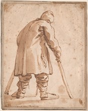 Caricature of a Man, Said to Be Pietro da Cortona. Creator: Pier Francesco Mola.