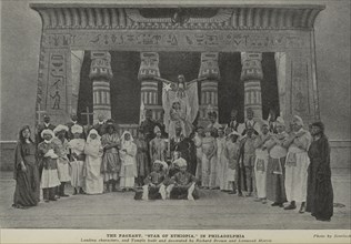 The pageant, "The star of Ethiopia," in Philadelphia, 1916-08. Creator: Scurloack.