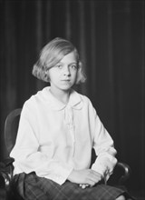 Silo, James P., Mr., daughter of, portrait photograph, 1927 Creator: Arnold Genthe.