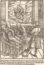 Ainer frawen von Stainerkirchen ..., c. 1503. Creator: Master of the Legend Scenes.