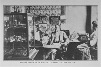 Private office of Dr. Sumner A. Furniss, Indianapolis, Ind., 1907. Creator: Unknown.