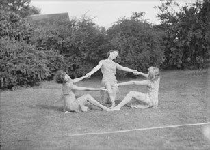 Elizabeth Duncan dancers and children, between 1916 and 1941. Creator: Arnold Genthe.