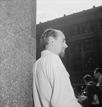Portrait of Dave Lambert, New York, N.Y., ca. July 1947. Creator: William Paul Gottlieb.