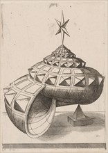 A Perspective of a Faceted Snail Shell Balanced on a Pyramid, 1567. Creator: Mathis Zundt.