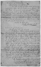 Affidavit certifying that Elizabeth Fletcher is a free woman, 1835-09-15. Creator: Unknown.