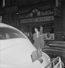 Portrait of Bob Haggart, Charlie's Tavern, New York, N.Y., 1946. Creator: William Paul Gottlieb.