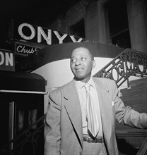 Portrait of Wilbur De Paris, Onyx, New York, N.Y., ca. July 1947. Creator: William Paul Gottlieb.