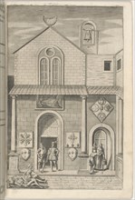 Façade of the Minor Church (Facciata della chiesa minore) [plate E], 1612. Creator: Jacopo Ligozzi.