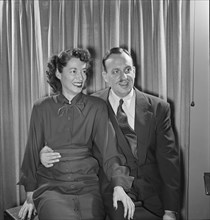 Portrait of Brick Fleagle and Mrs. Brick Fleagle, New York, N.Y., 1946. Creator: William Paul Gottlieb.