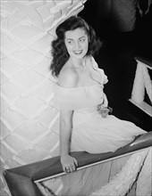 Portrait of Betty George, Copacabana(?), New York, N.Y., ca. Sept. 1947. Creator: William Paul Gottlieb.