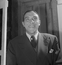 Portrait of Wingy Manone, William P. Gottlieb's office, New York, N.Y., 1946. Creator: William Paul Gottlieb.