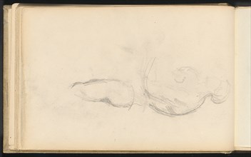 Study of the Allegorical Figure of Health in Rubens' "The Birth of Louis XIII", 1880/1883. Creator: Paul Cezanne.