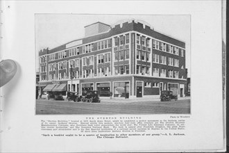 The Overton building located at 3621 South State Street, might be considered a modest..., 1925. Creator: Unknown.