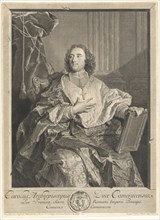 Monseigneur Louis-Charles d'Orléans de Saint-Albin, Archbishop of Cambrai, 1741. Creator: Georg Friedrich Schmidt.