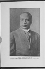 Kelly Miller, Dean of the College of Arts and Sciences, Howard University, Washington, D.C., 1917. Creator: Unknown.