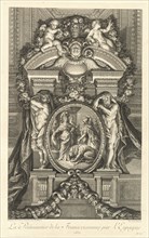 La Prééminence de la France reconnue par l'Espagne 1662 (The Preeminance..., [pl. 17], pub.1752