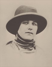 Portrait of Larissa Reisner (1895-1926). Creator: Anonymous.
