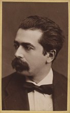 Portrait of the pianist and composer Józef Wieniawski (1837-1912), c. 1875. Creator: Luckhardt, Fritz (1843-1894).