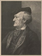 Portrait of the Composer Richard Wagner (1813-1883), 1875. Creator: Anonymous.