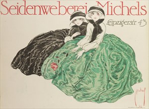 The silk-weaving company Michels, 1912. Creator: Deutsch (Dryden), Ernst (1883-1938).