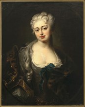 Portrait of Countess Maria Magdalena von Dönhoff, née Bielinska (1685-1730). Creator: Pesne, Antoine (1683-1757).