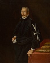Portrait of the Poet Félix Lope de Vega (1562-1635). Creator: Hamen y León, Juan van der (1596-1631).