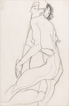 Lovers, 1913. Creator: Schiele, Egon (1890-1918).