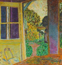 Door Open onto the Garden (La Porte ouverte sur le jardin), c. 1924. Creator: Bonnard, Pierre (1867-1947).