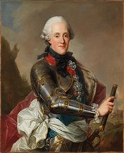 Portrait of Prince Albert Casimir of Saxony, Duke of Teschen (1738-1822). Creator: Bacciarelli, Marcello (1731-1818).