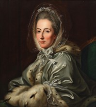 Portrait of Christiane Henriette, Countess Palatine of Zweibrücken-Birkenfeld...(1725-1816). Creator: Tischbein, Johann Heinrich, the Elder (1722-1789).