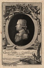 Portrait of the composer Carl Ditters von Dittersdorf (1739-1799), 1786. Creator: Loeschenkohl, Johann Hieronymus (1753-1807).