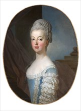 Portrait of Archduchess Maria Antonia of Austria (1755-1793), the later Queen Marie..., ca 1770. Creator: Duplessis, Joseph-Siffred (1725-1802).