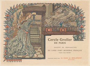 Cercle Grolier de Paris, 1903. Creator: Schwabe, Carlos (1866-1926).