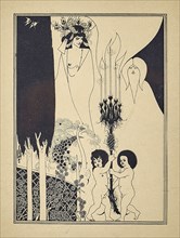 Illustration for Salome by Oscar Wilde, 1894. Creator: Beardsley, Aubrey  .