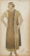 Costume design for the play Salomé by O. Wilde, c. 1912. Creator: Bakst, Léon (1866-1924).