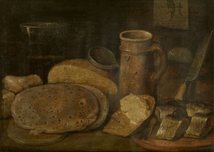 The Poor Man's Meal, 1607. Creator: Francken, Hieronymus II  .