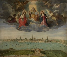 Antwerp and the Vlaams Hoofd , 1600. Creator: Grimmer, Abel (1570-1619).
