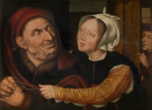 The Unequal Pair of Lovers. Creator: Massys, Quentin (1466-1530).