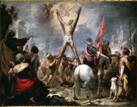 'The Martyrdom of Saint Andrew', 17th century. Creator: Murillo, Bartolomé Esteban (1618 - 1682).