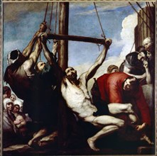Martyrdom of Saint Bartholomew', 17th century. Creator: Ribera, José (1591-1652) .