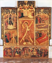 'Altarpiece of San Vicente Mártir',15th century. Creator: Martorell, Bernat (Doc. Barna 1427 - 1452).