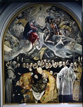 'The burial of the Count of Orgaz', 18th century. Creator: El Greco (Domeniko Theotokopoulos, llamado) (1540 - 1614).