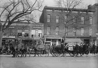 Admiral George Dewey, U.S.N. - Procession On Pennsylvania Avenue, 20 Jan 1917. Creator: Harris & Ewing.