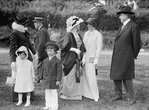 Friendship Charity Fete - Mrs. R.L. Orven; John R. Mclean; Mrs. Richmond Hobson..., 1913. Creator: Harris & Ewing.