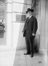 William 'Big Bill' Haywood, Labor Agitator, Leaving Shoreham Hotel, 1916. Creator: Harris & Ewing.