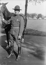 Major William M. Hoge Jr., Major, U.S.A., at Washington Barracks, 1917. Creator: Harris & Ewing.