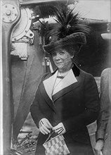 Mrs. Joseph J. Joffre, Wife of Marechal Joffre, 1917. Creator: Unknown.
